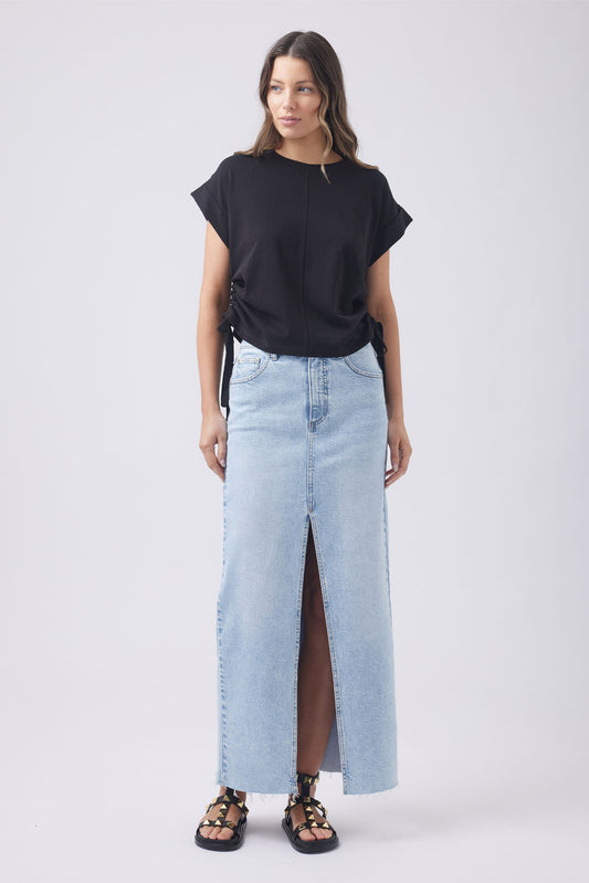 Archie Ruched Side Tee