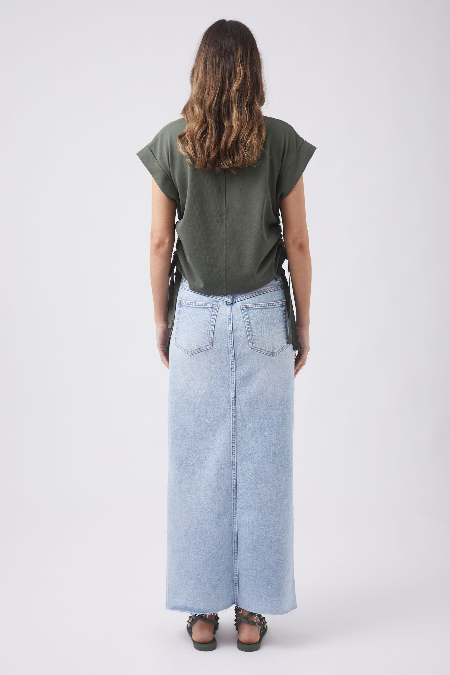 Archie Ruched Side Tee