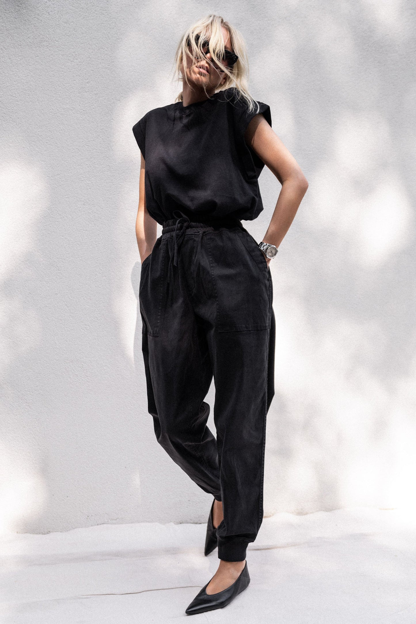 D-Luxe Relaxed Spliced Pant