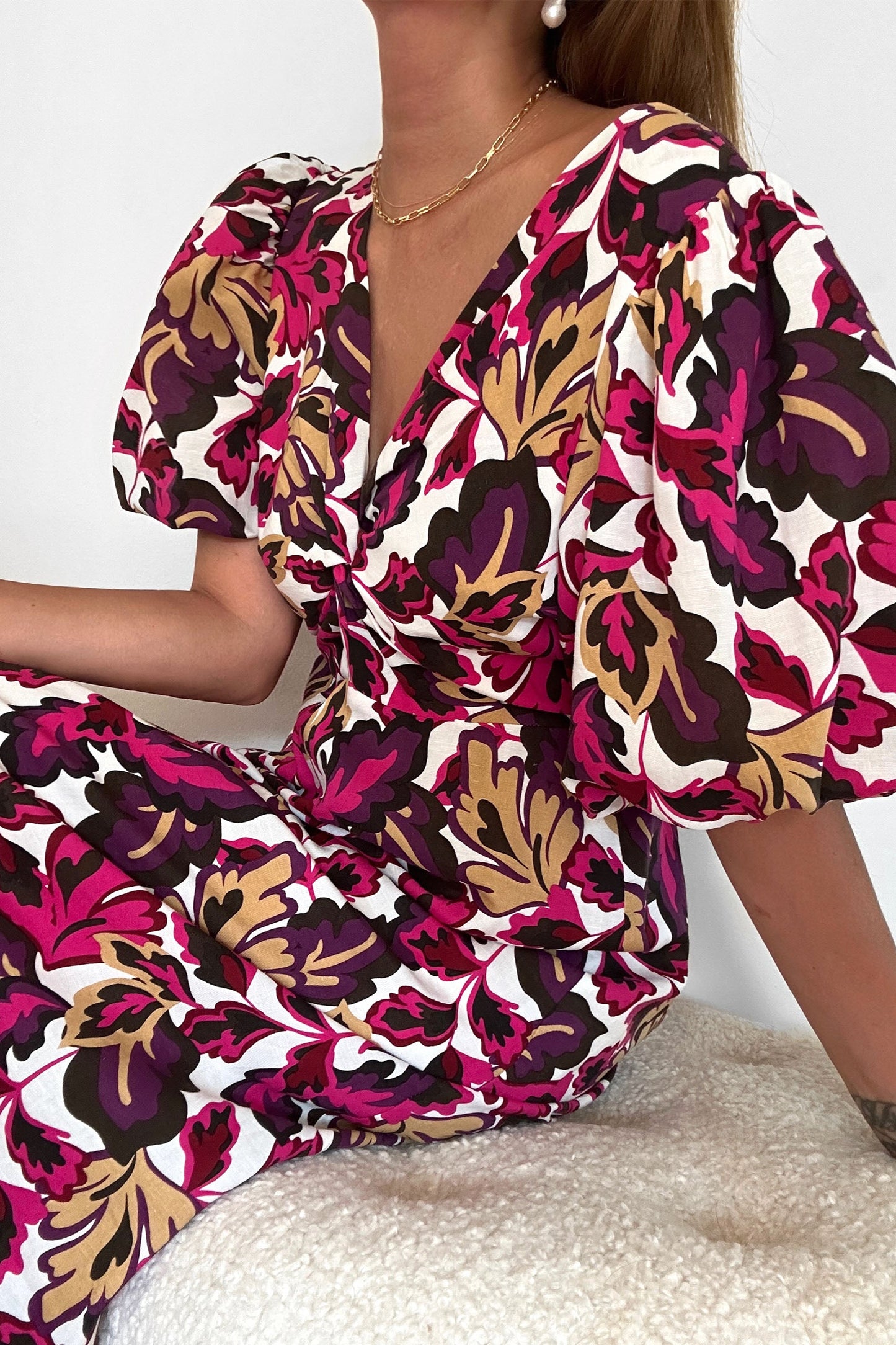 Jessie Twist A-Line Dress