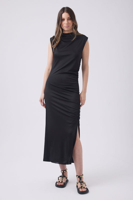 Jacinta Ruched Midi Dress