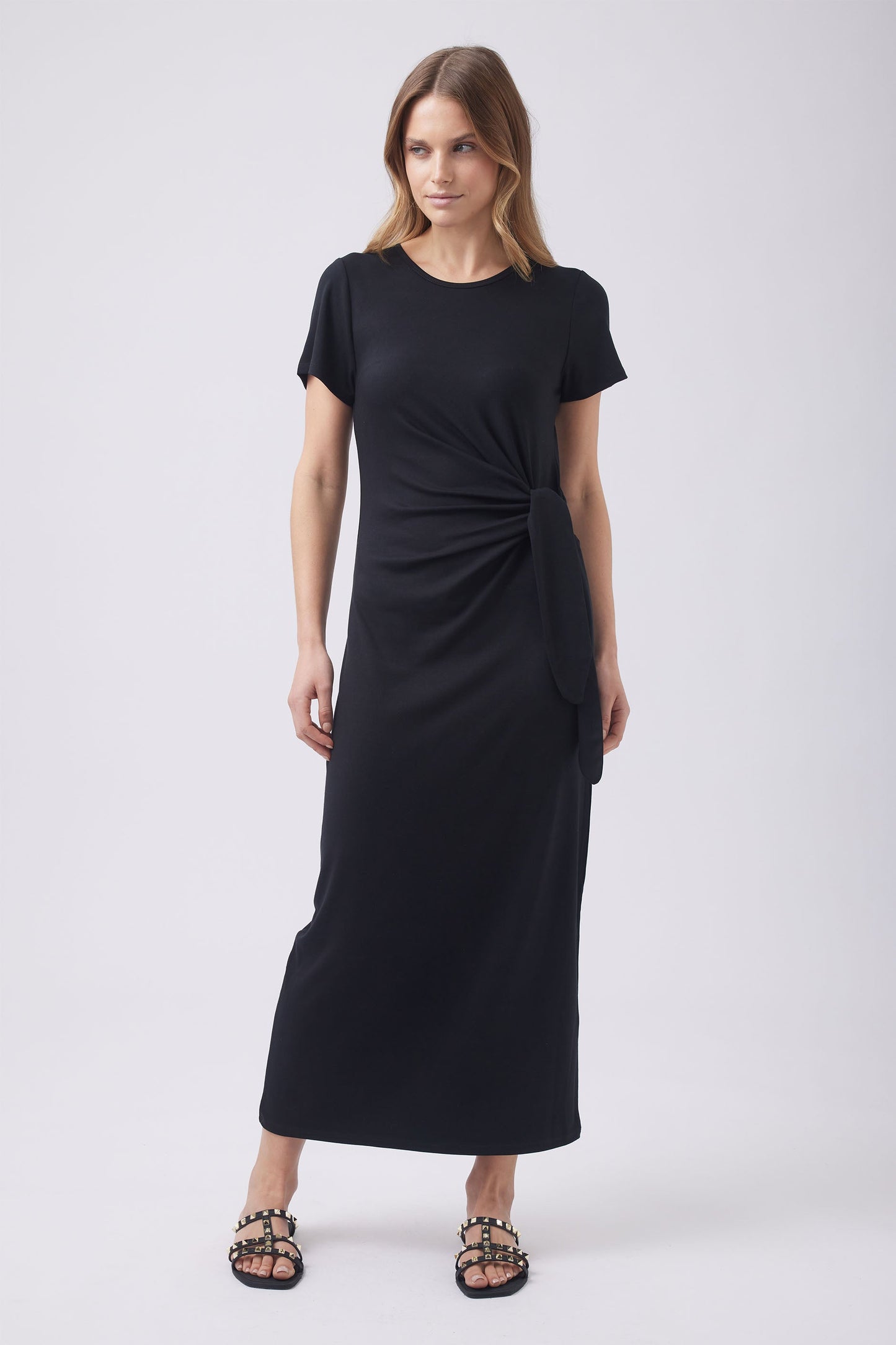 Saylor Jersey Midi Dress