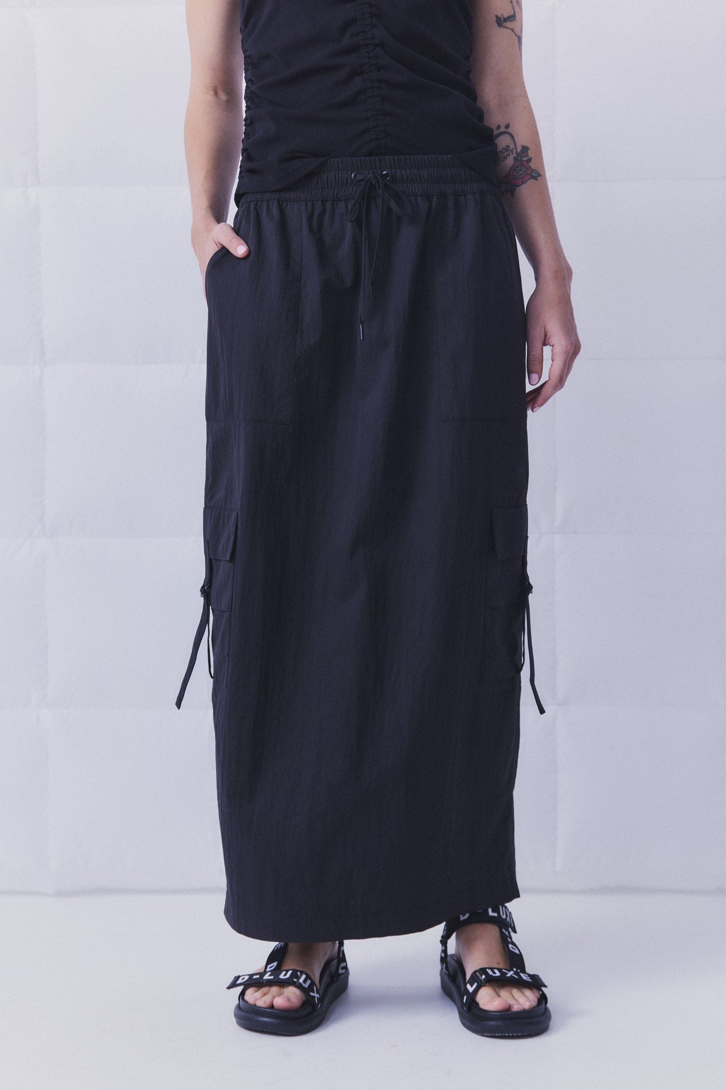 D-Luxe Parachute Cargo Skirt