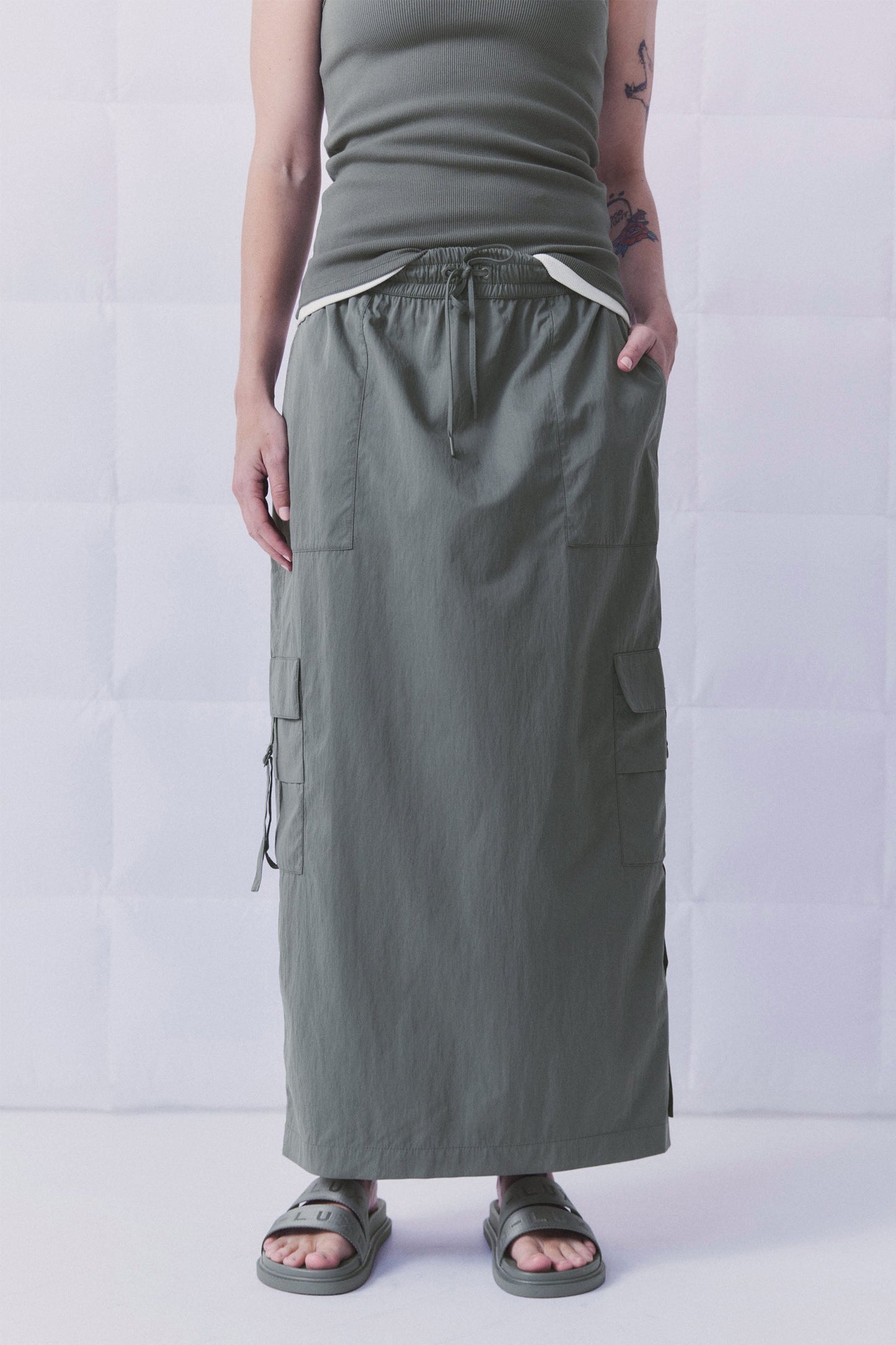 D-Luxe Parachute Cargo Skirt