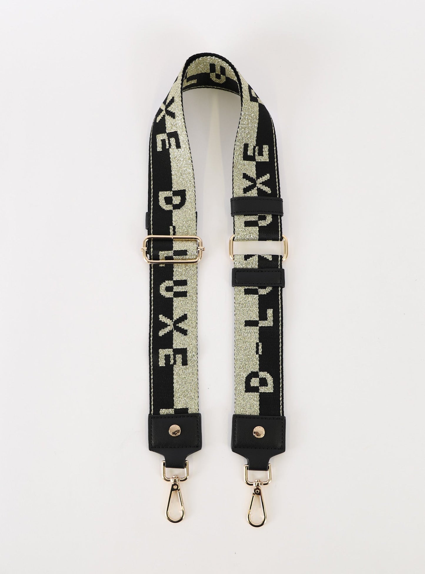 D-Luxe Contrast Logo Bag Strap