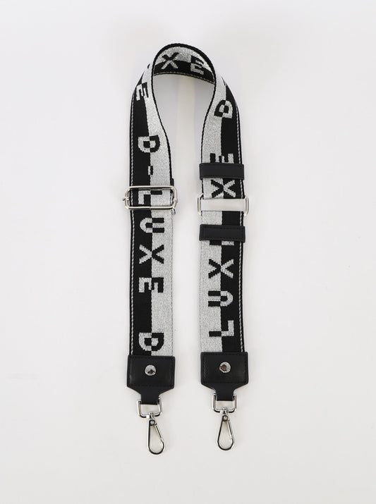 D-Luxe Contrast Logo Bag Strap