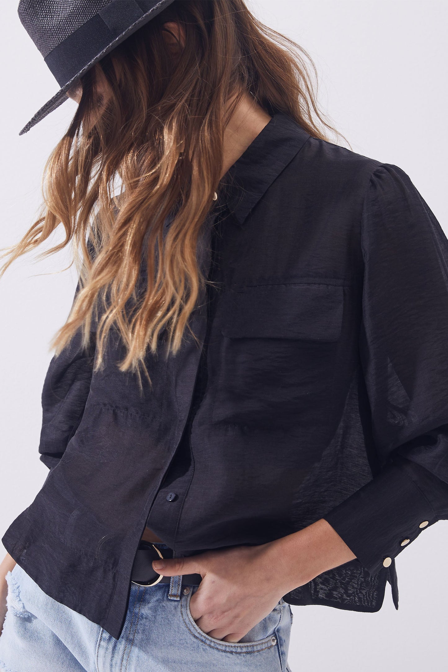 Deanna Crop Shirt
