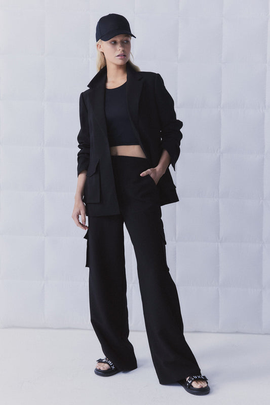 D-Luxe Oversized Cargo Blazer