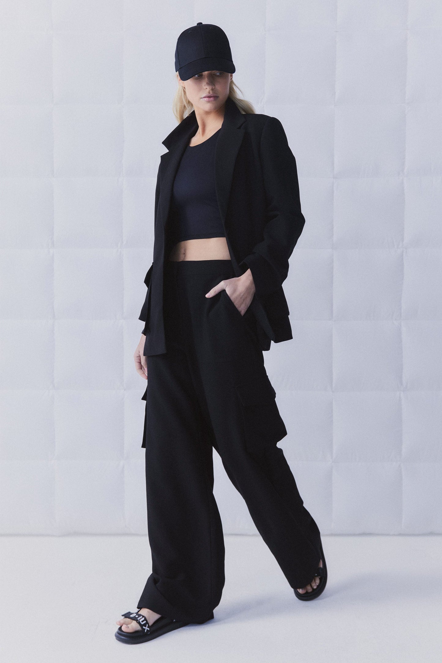D-Luxe Wide Leg Cargo Trouser
