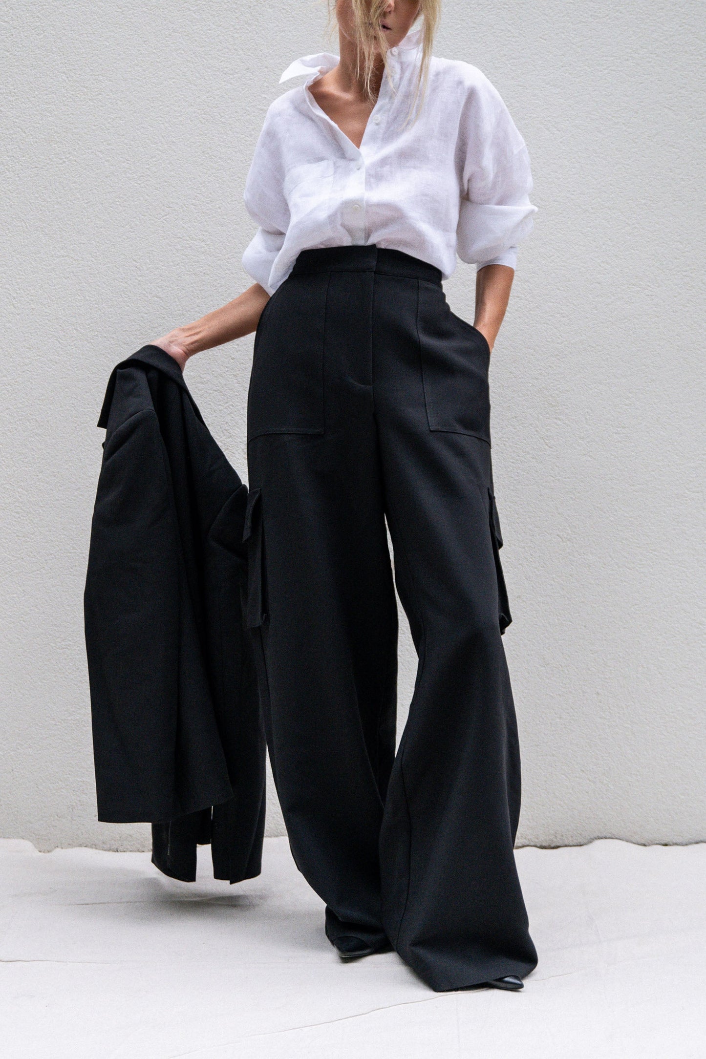 D-Luxe Wide Leg Cargo Trouser