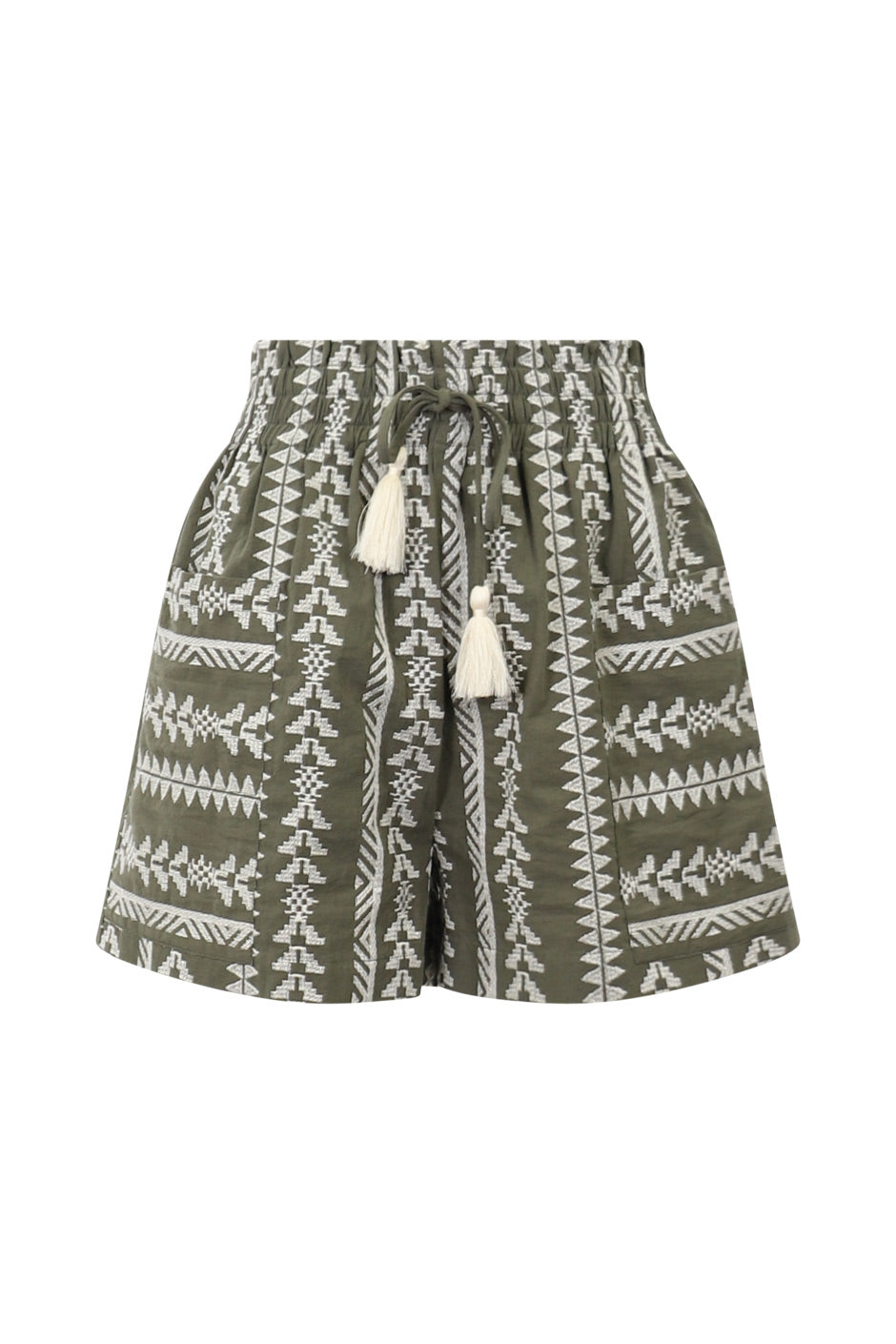 Indie Embroidered Short