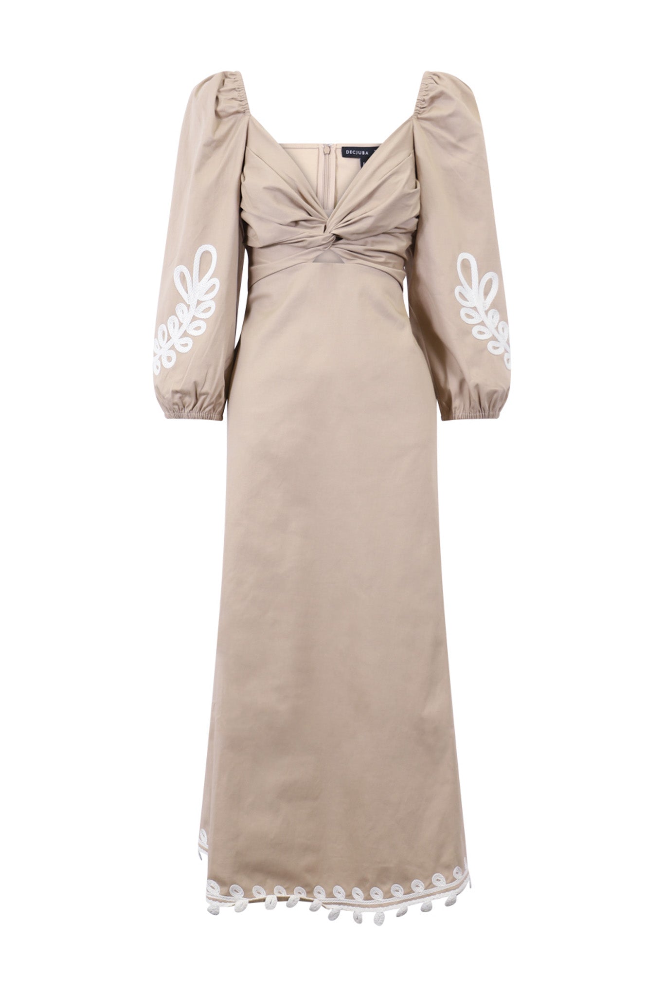 Natalie Aplique Midi Dress