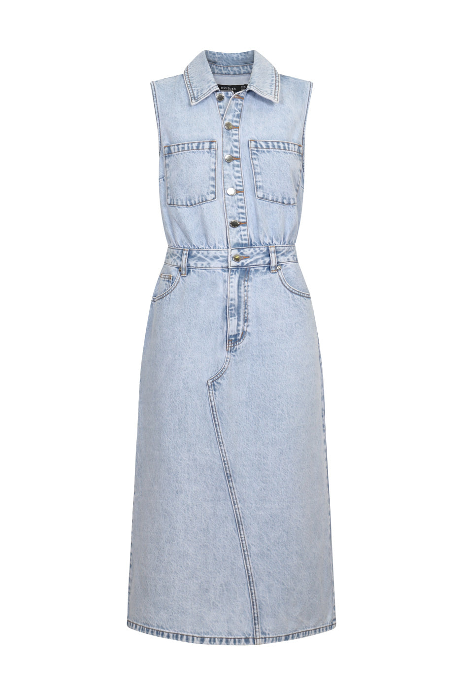 Ella Denim Midi Dress
