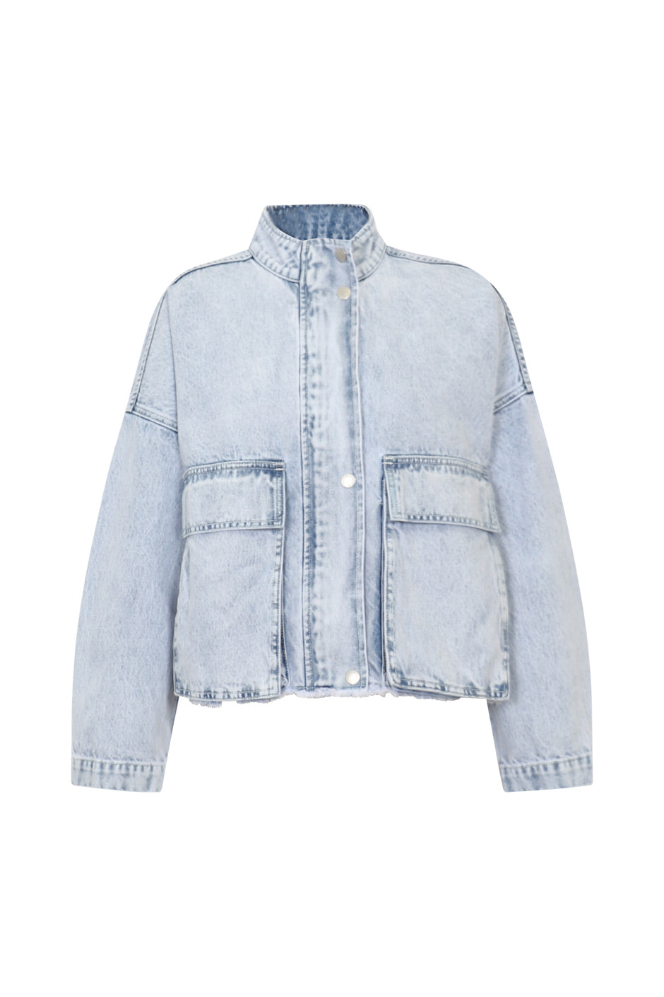 D-Luxe Cropped Denim Jacket