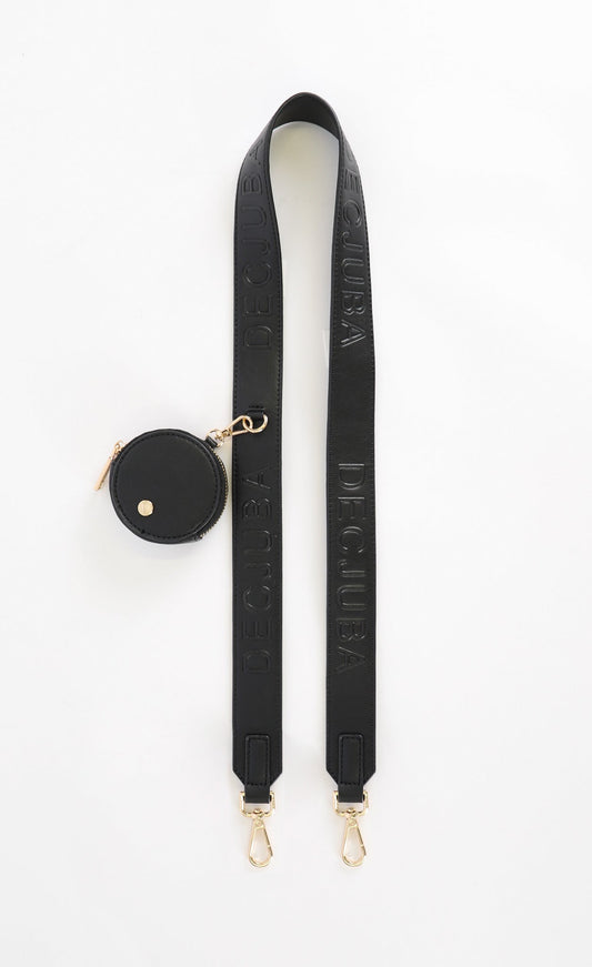 Embossed Logo Bag Strap