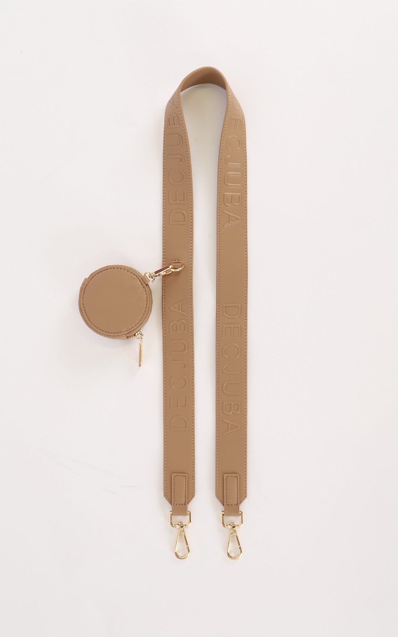 Embossed Logo Bag Strap