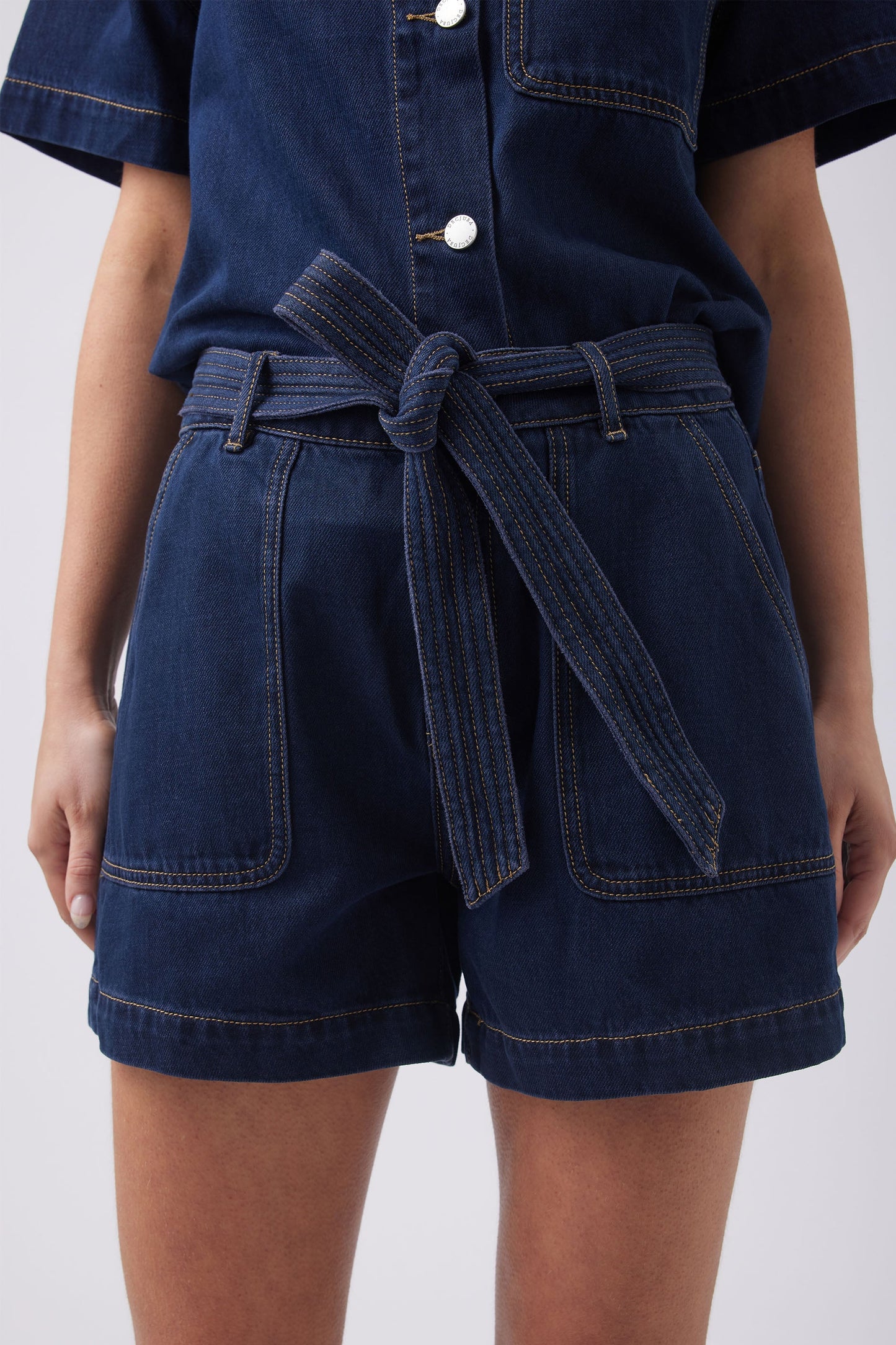 Lexi Waist Tie Denim Short