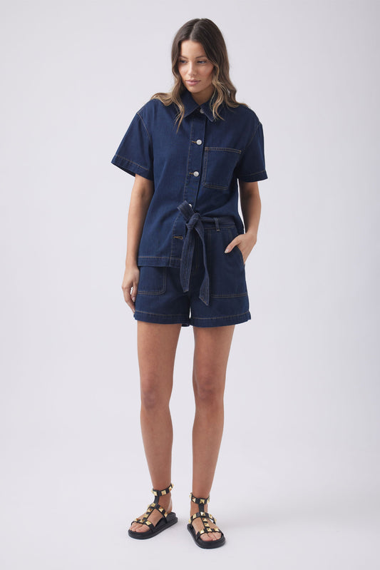 Lexi Oversized Denim Shacket