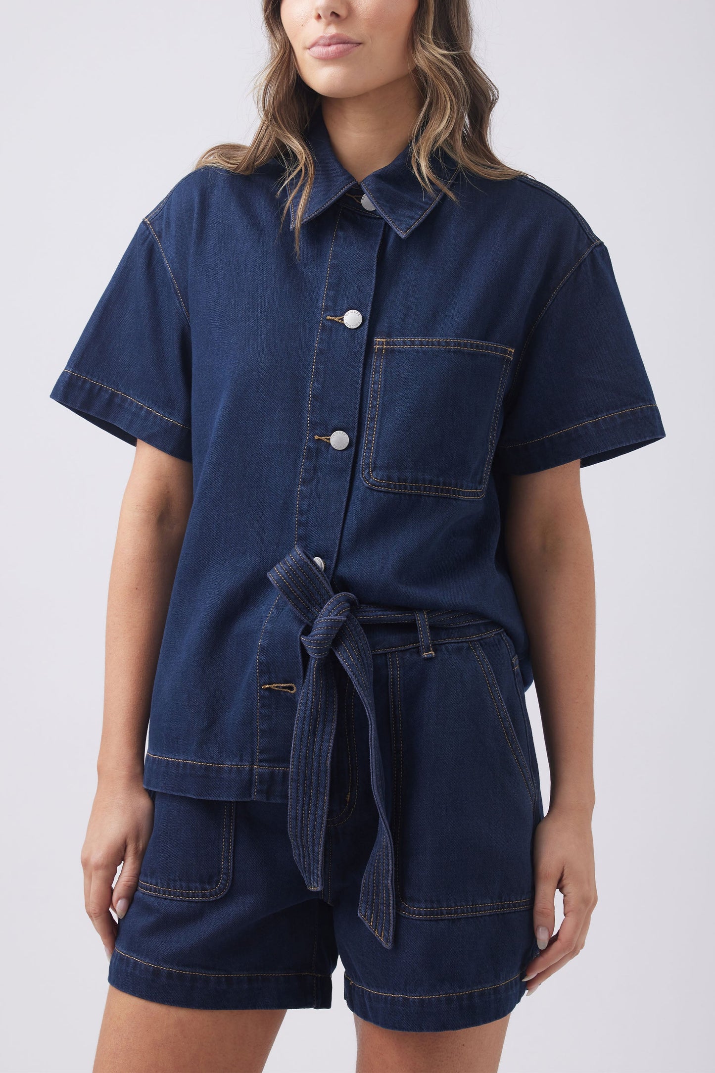 Lexi Oversized Denim Shacket