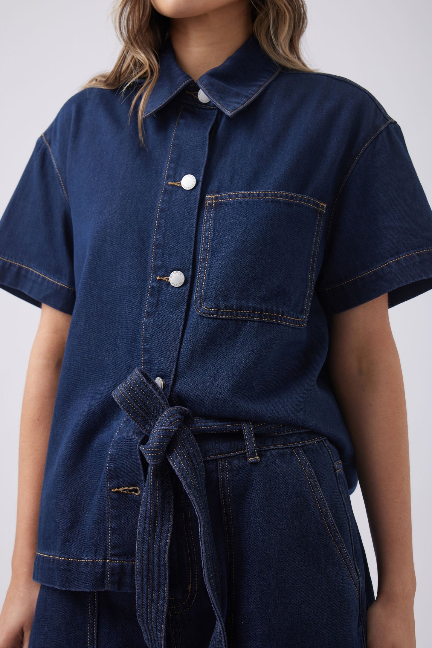 Lexi Oversized Denim Shacket