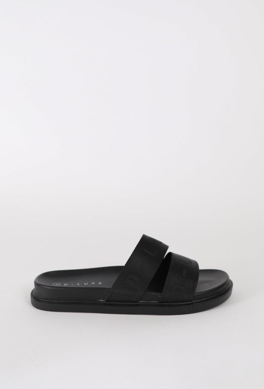 D-Luxe Logo Tape Slide