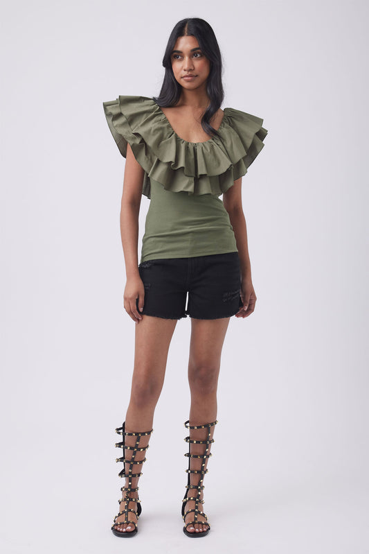 Scarlette Ruffle Top