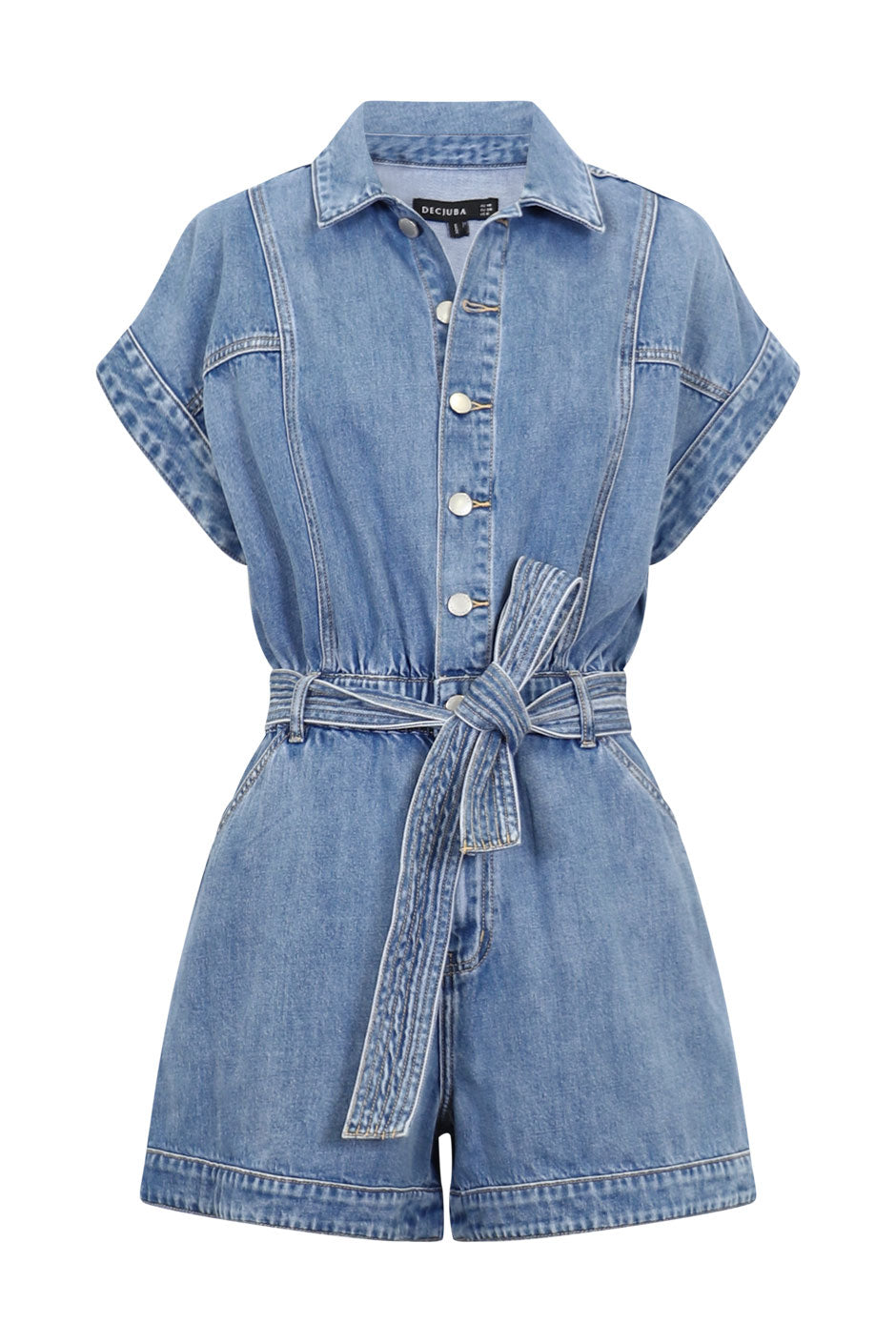 Krissy Denim Romper