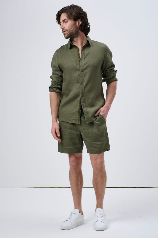 Men's Burbank Linen Short