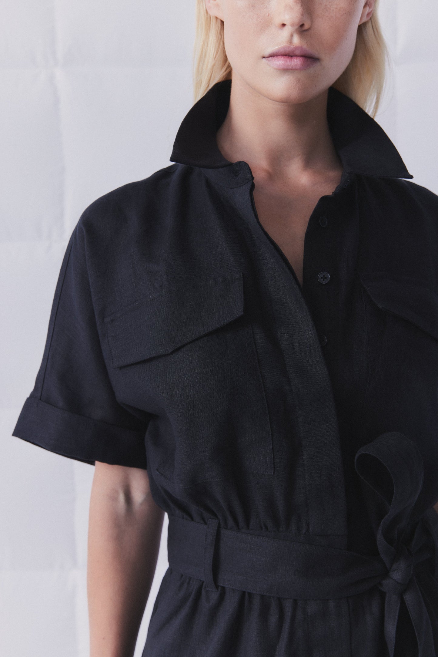 D-Luxe Linen Romper