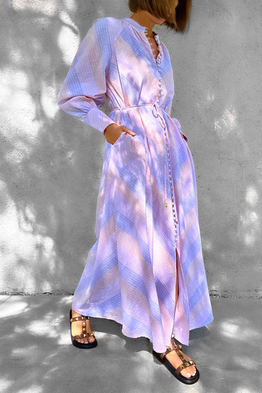 Clementine Maxi Shirt Dress