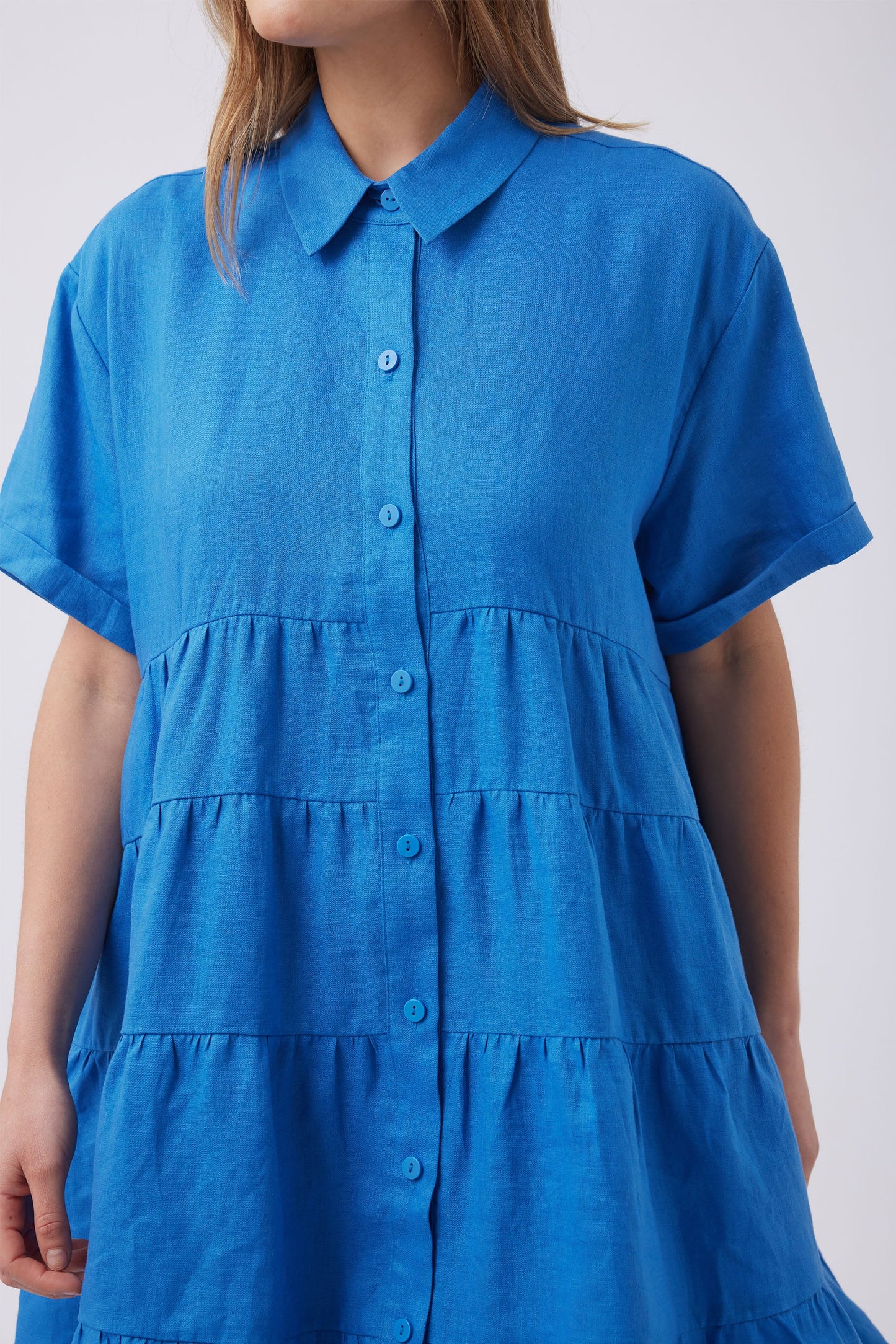 Anisa Mini Shirt Dress