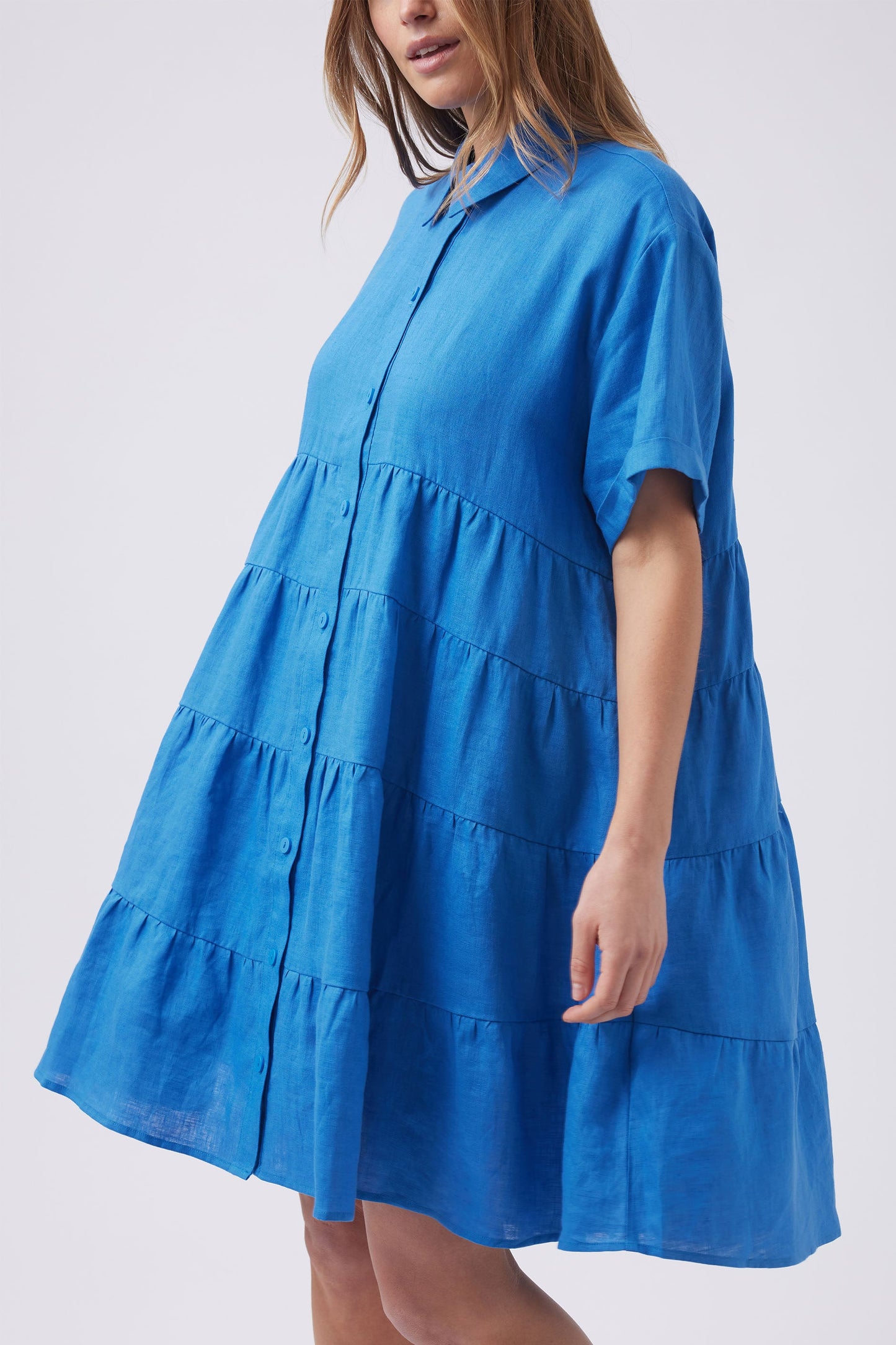 Anisa Mini Shirt Dress