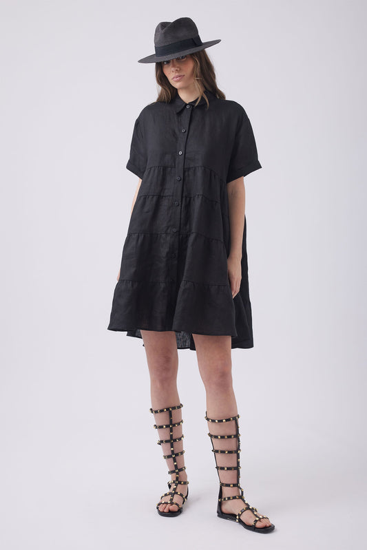 Anisa Mini Shirt Dress