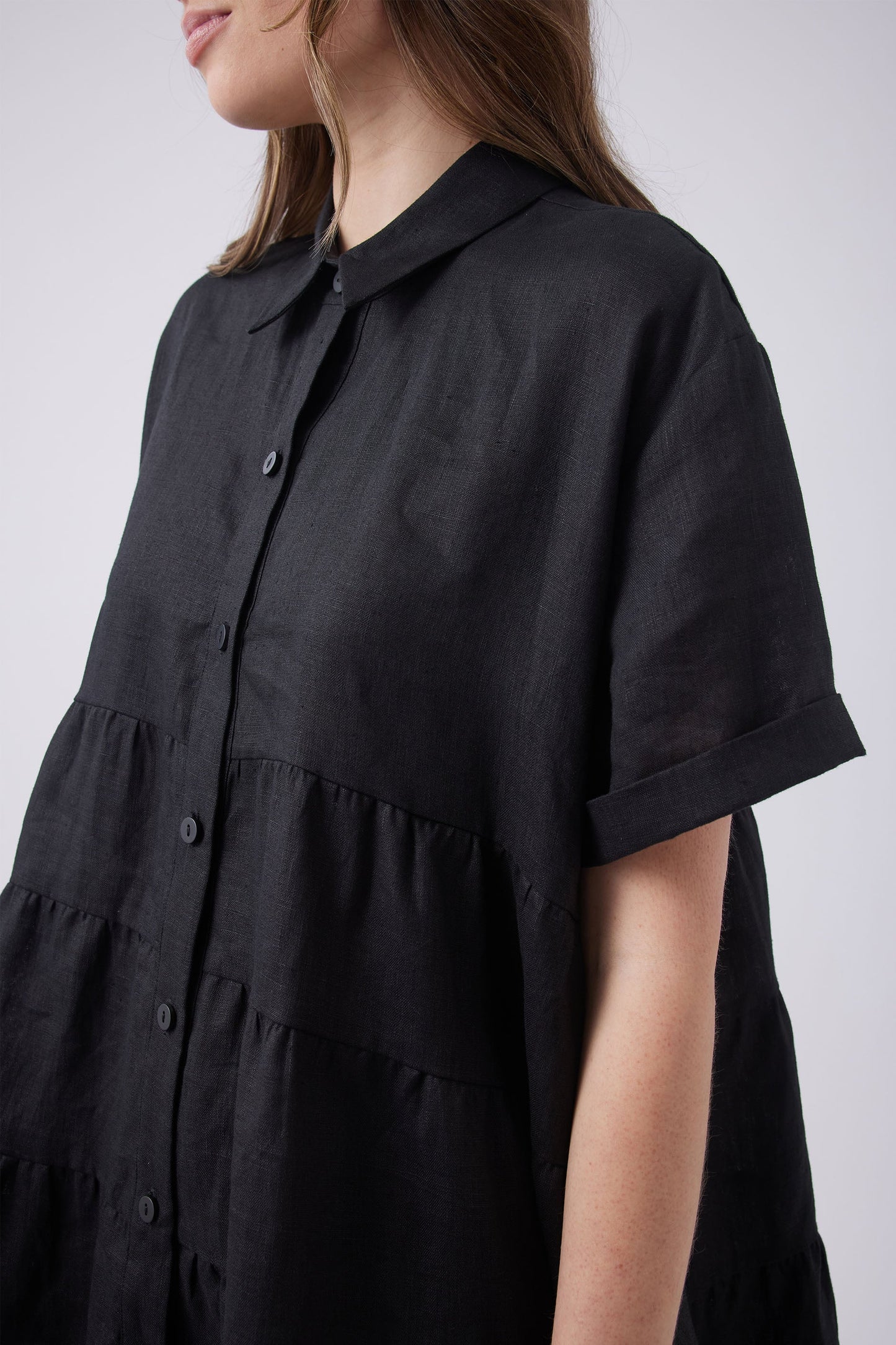 Anisa Mini Shirt Dress