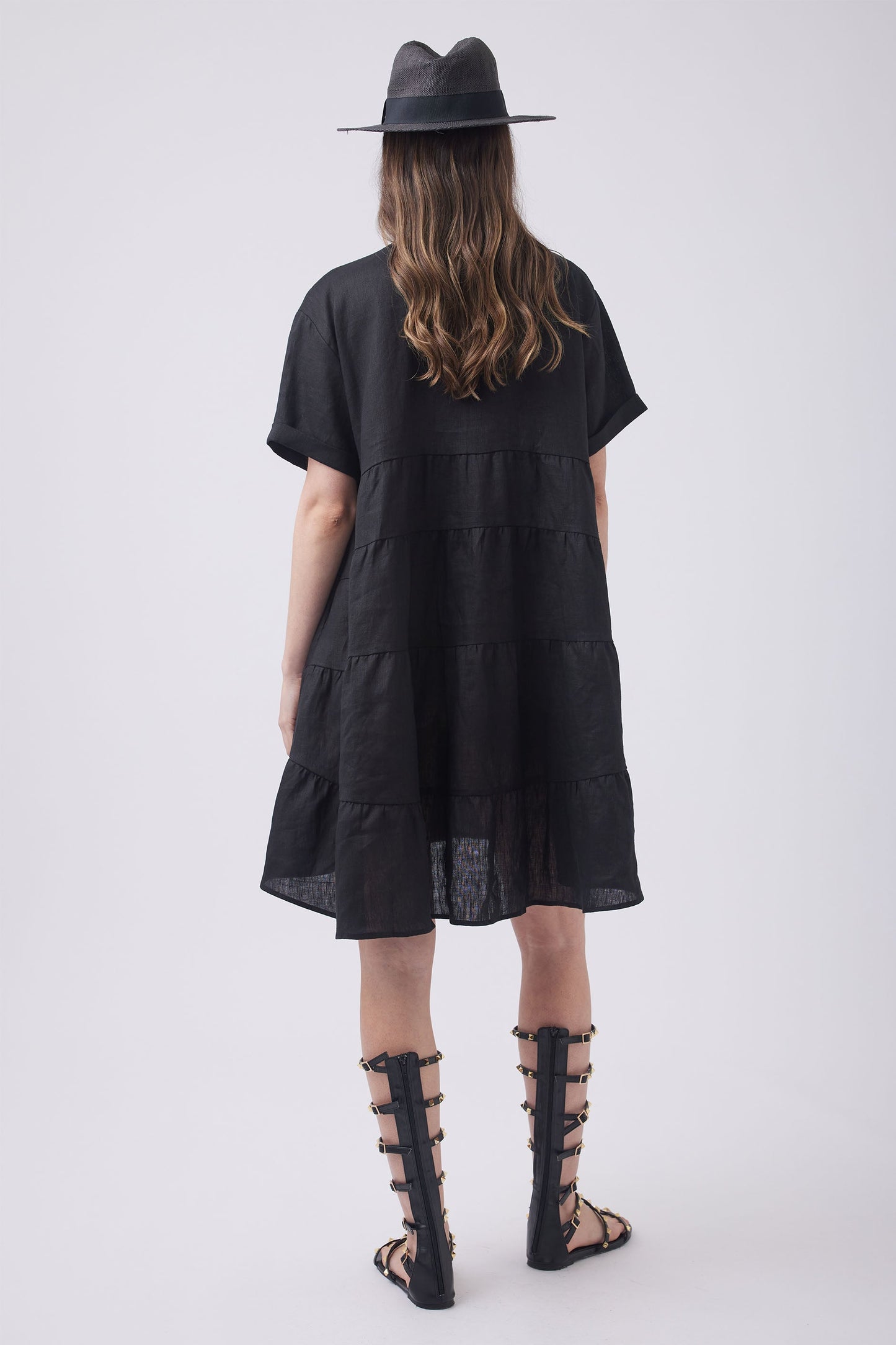Anisa Mini Shirt Dress
