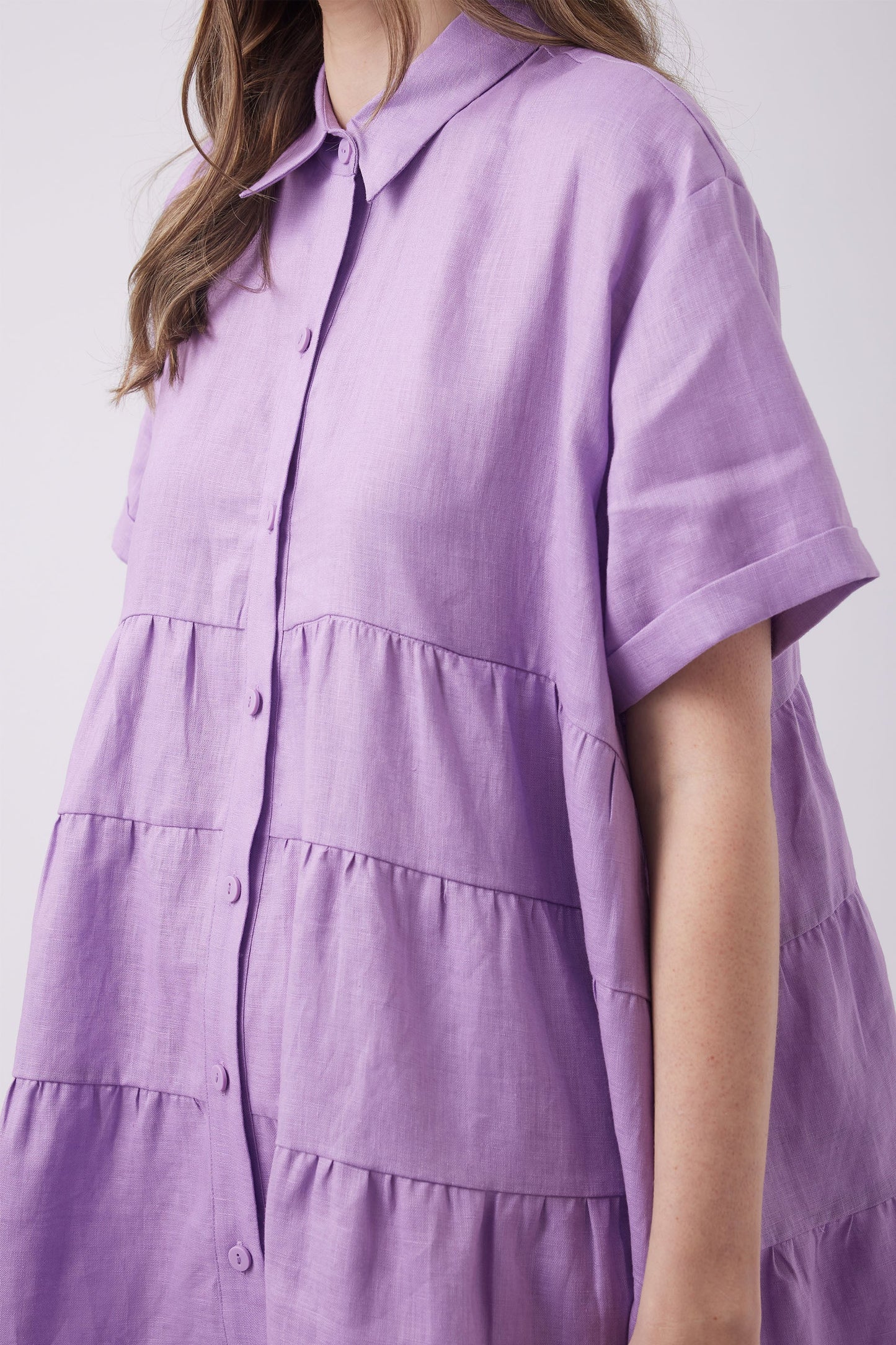 Anisa Mini Shirt Dress