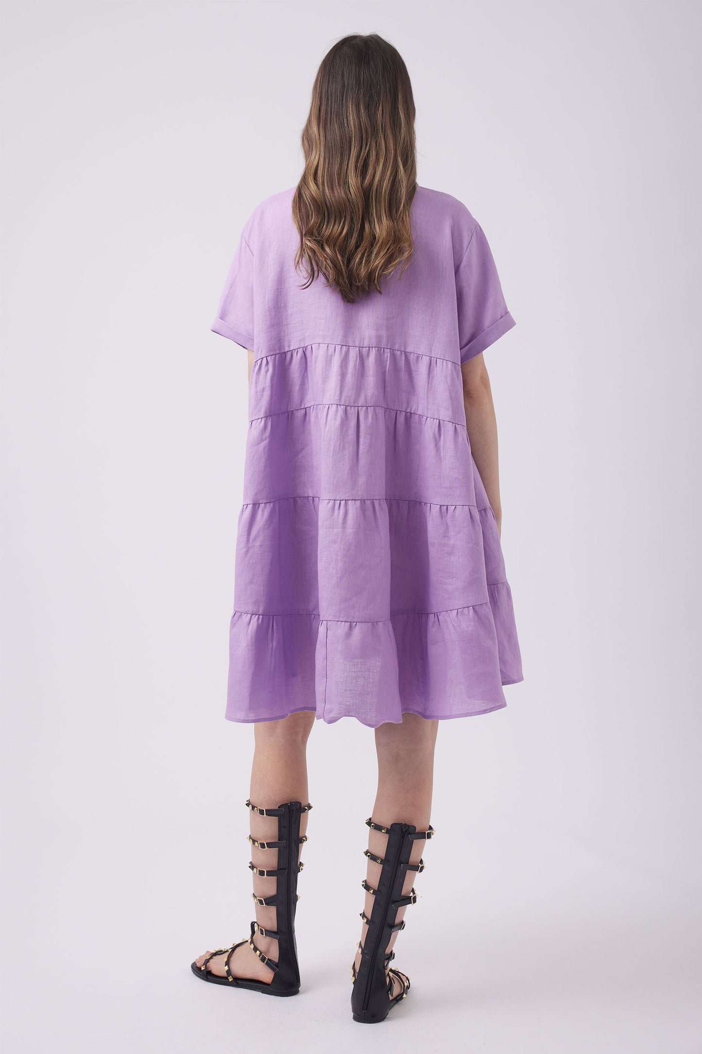 Anisa Mini Shirt Dress
