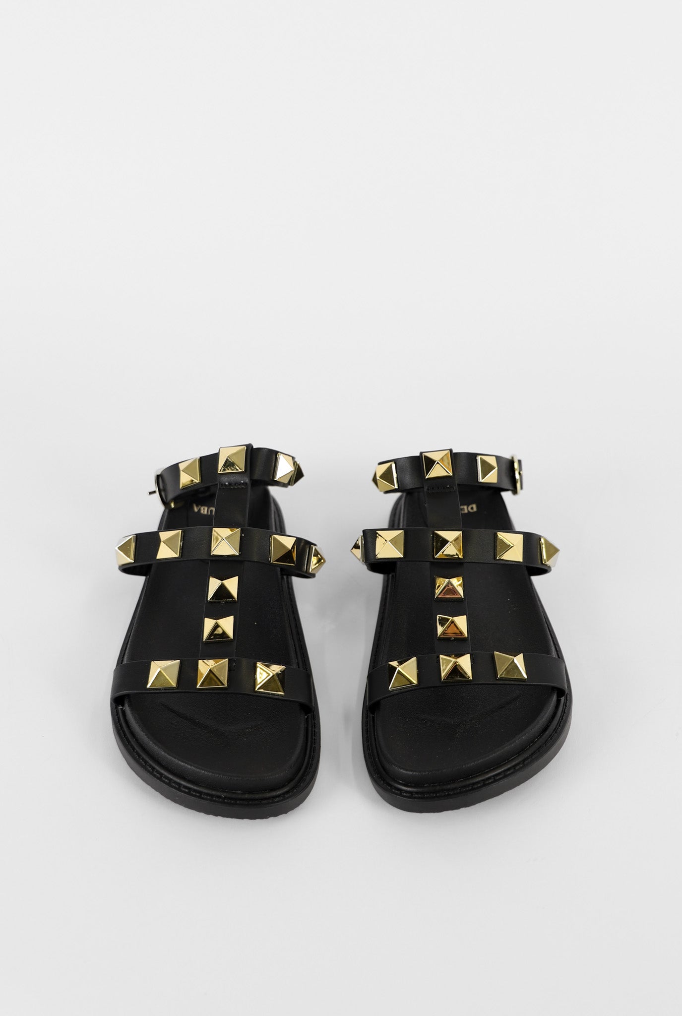 Wrap T-Bar Studded Sandal