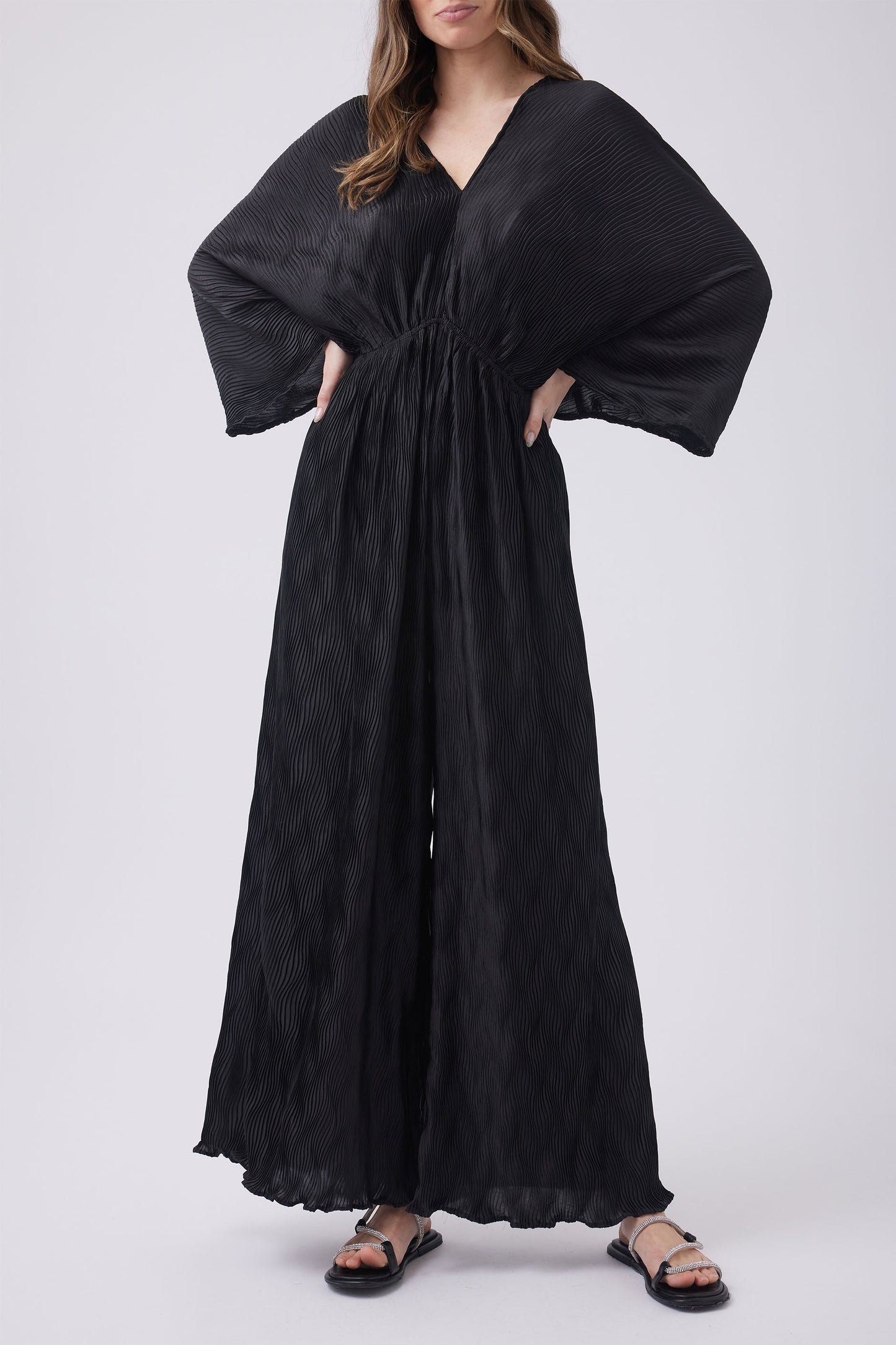 Maya Plisse Jumpsuit