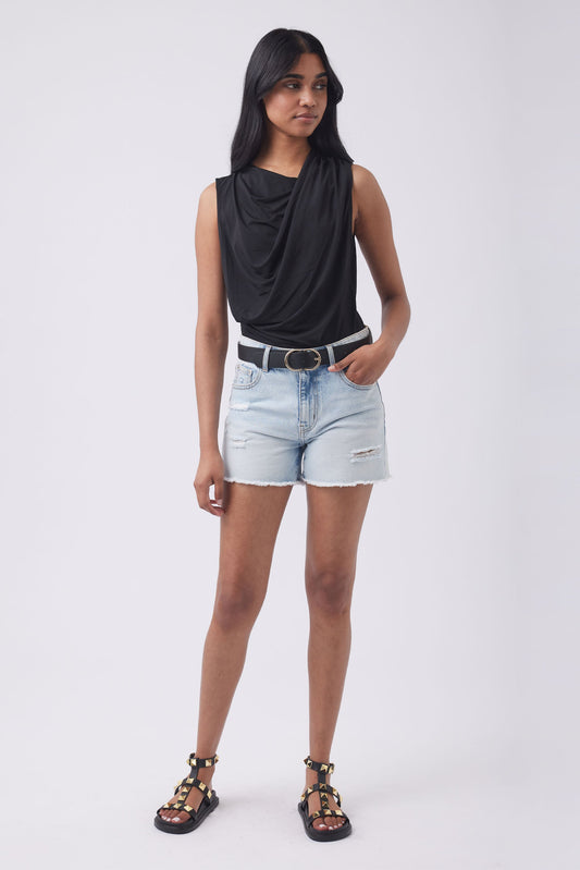 Natalie Draped Bodysuit