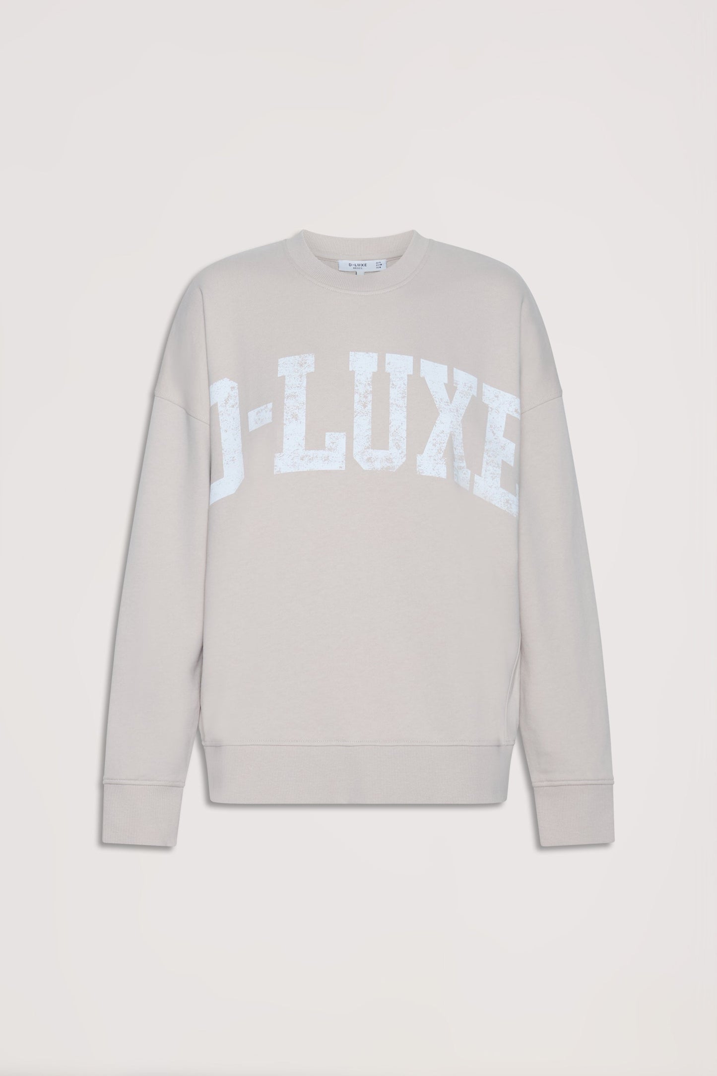 D-Luxe Collegiate Logo Sweat