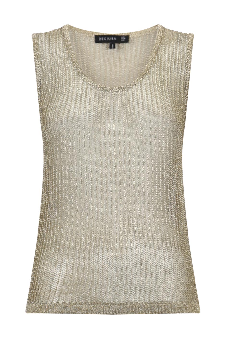 Eve Metallic Knit Tank