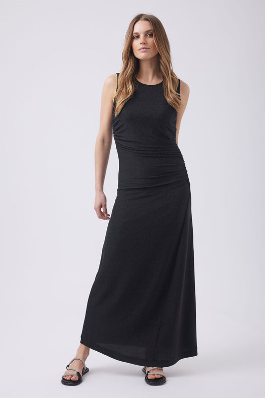 Brodie Lurex Midi Dress