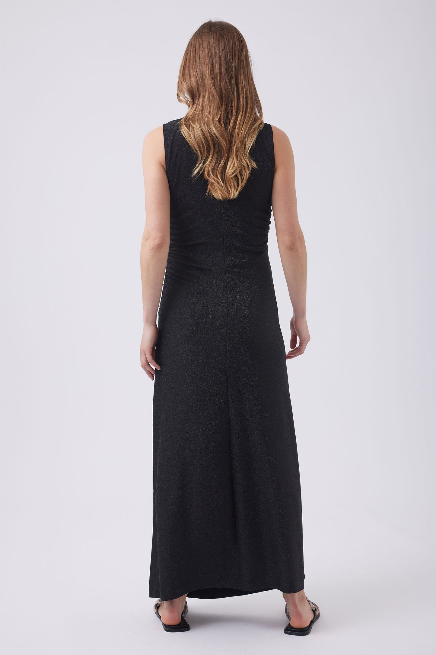 Brodie Lurex Midi Dress