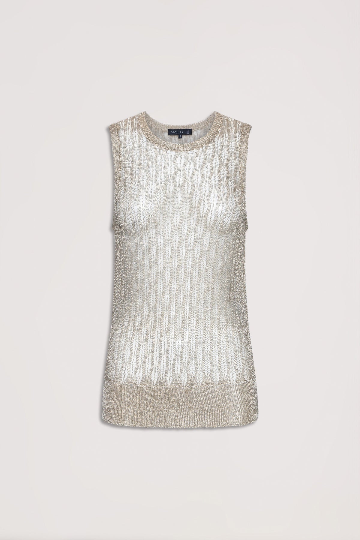 Kelsey Metallic Knit Tank
