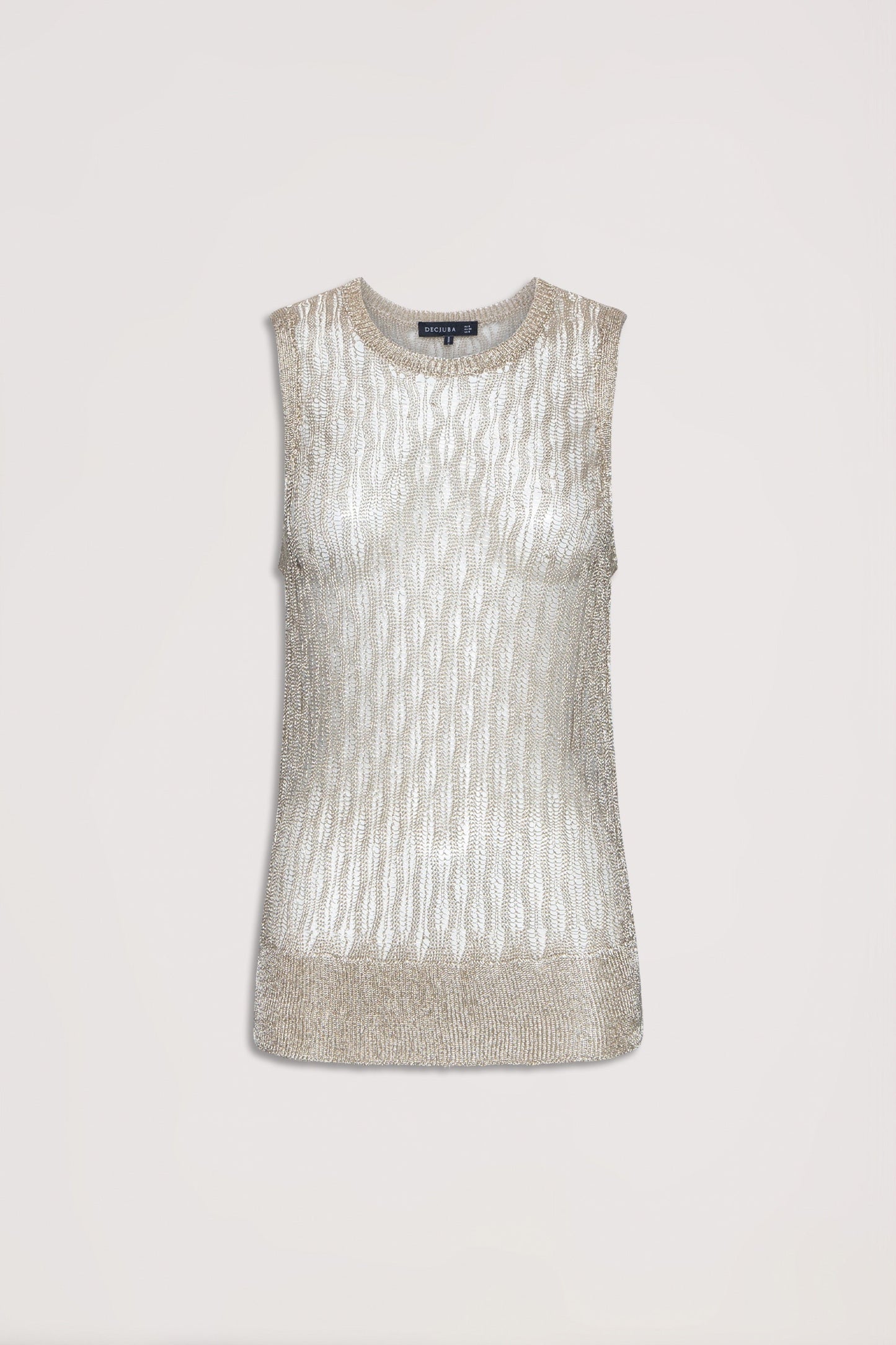 Kelsey Metallic Knit Tank