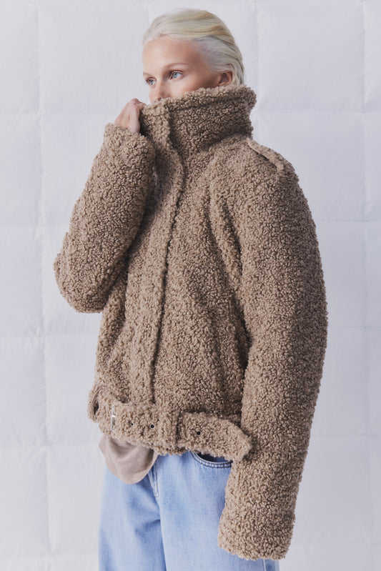 D-Luxe Teddy Biker Jacket