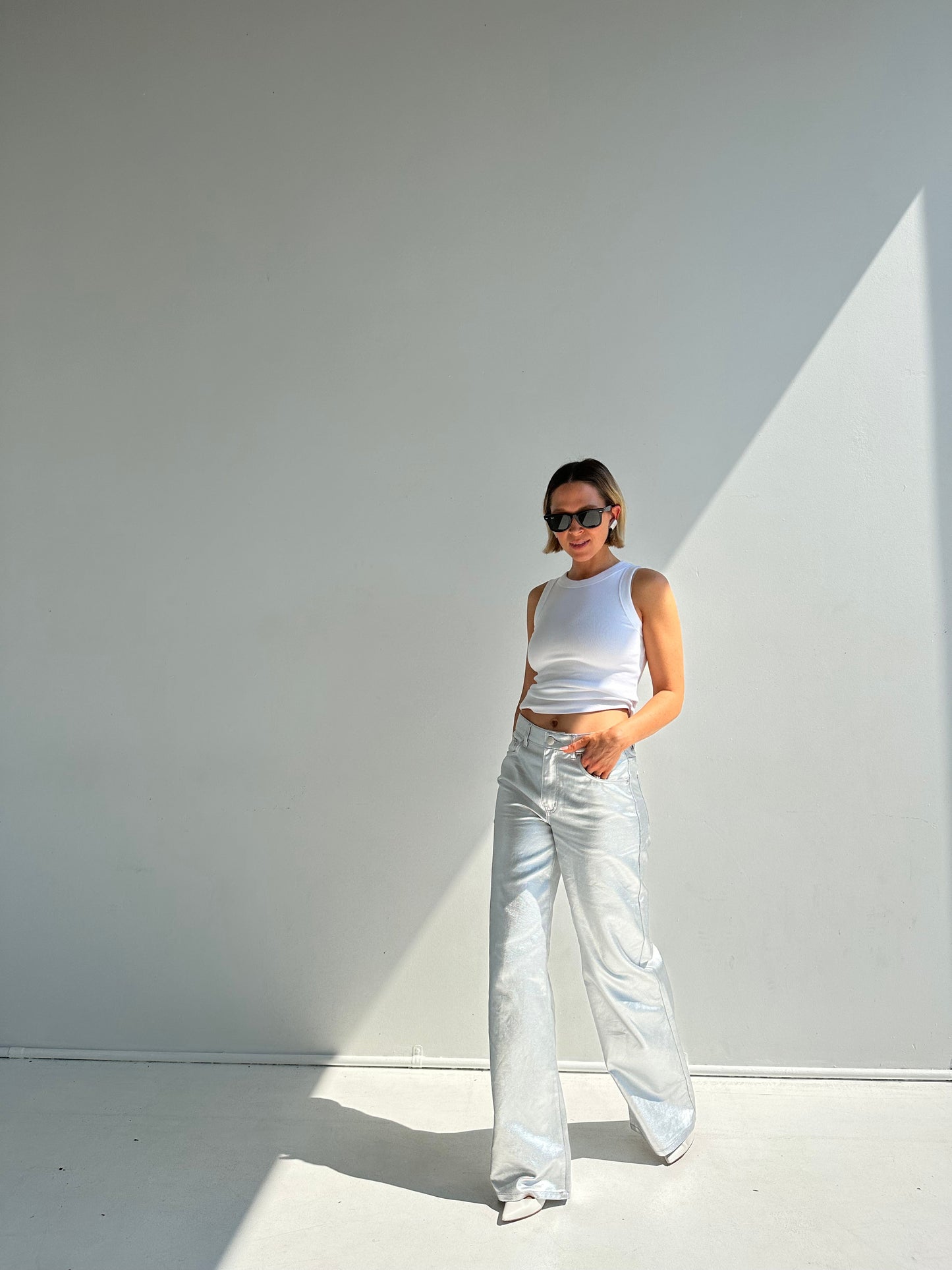 Daphne Metallic Jean