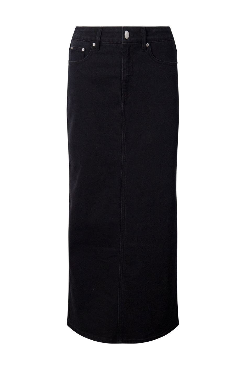 Hailey Denim Maxi Skirt