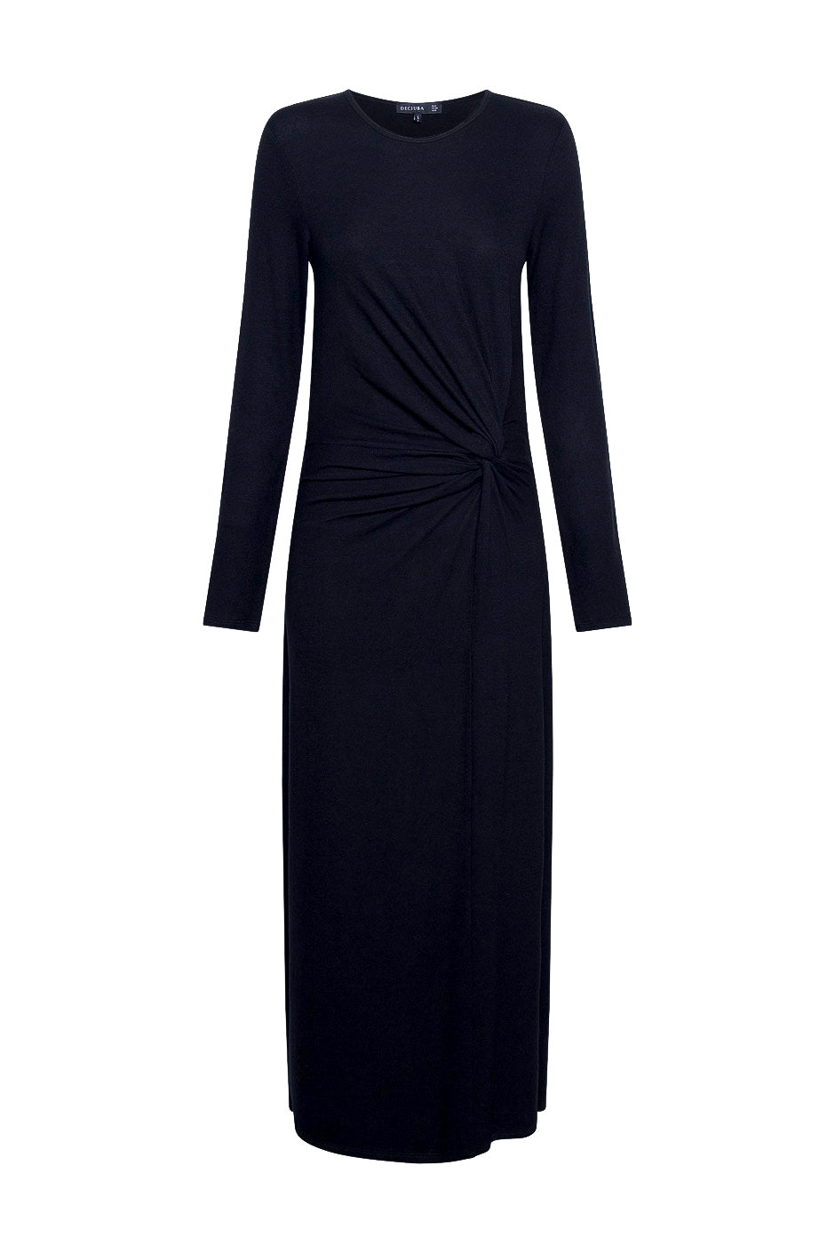 Sarah Twist Front Midi Dress